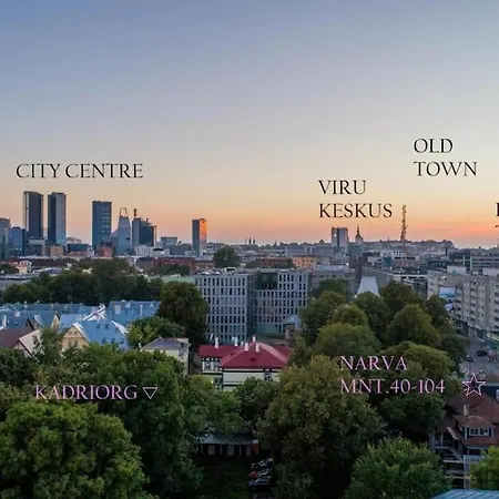 Urban-glam Centre With A Gym And Terrace Tallin