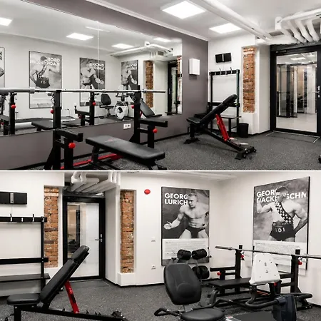 Urban-glam Centre With A Gym And Terrace Apartment *