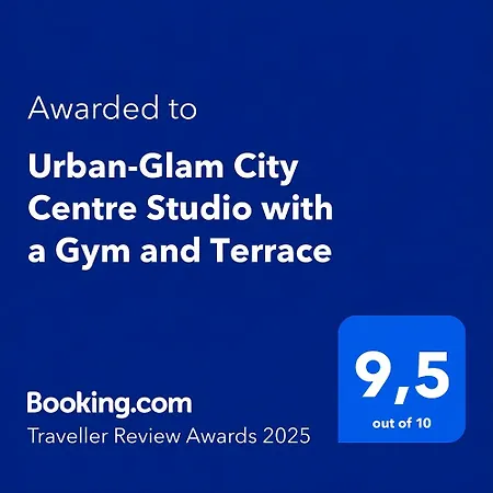 Urban-glam Centre With A Gym And Terrace Apartament