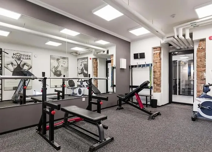 Urban-glam Centre With A Gym And Terrace Lägenhet *