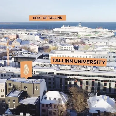 Apartament Urban-glam Centre With A Gym And Terrace Tallin