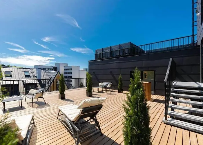 Apartament Urban-glam Centre With A Gym And Terrace Tallin