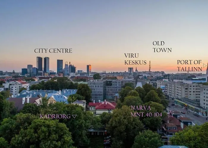 Urban-glam Centre With A Gym And Terrace Tallin